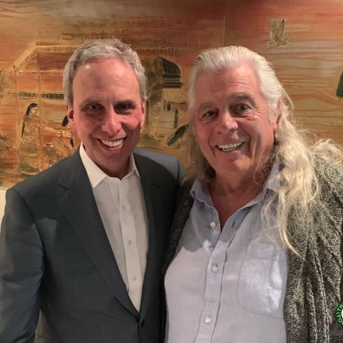  | Bob Roth (left), head of the David Lynch Foundation and spokesman for Transcendental Meditation and Danny Virtue. | Danny Virtue 