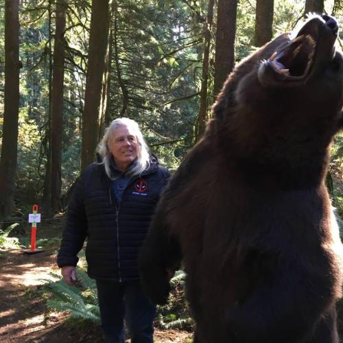  | Danny and a grizzly bear | Danny Virtue 