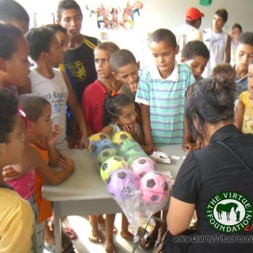  | The Virtue Foundation was proud to play a small in donating sports equipment to "Love the Children of the World Society". (Brazil) | The Virtue Foundation 
